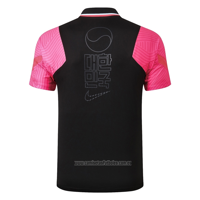Camiseta Polo del Corea del Sur 2020-2021 Negro